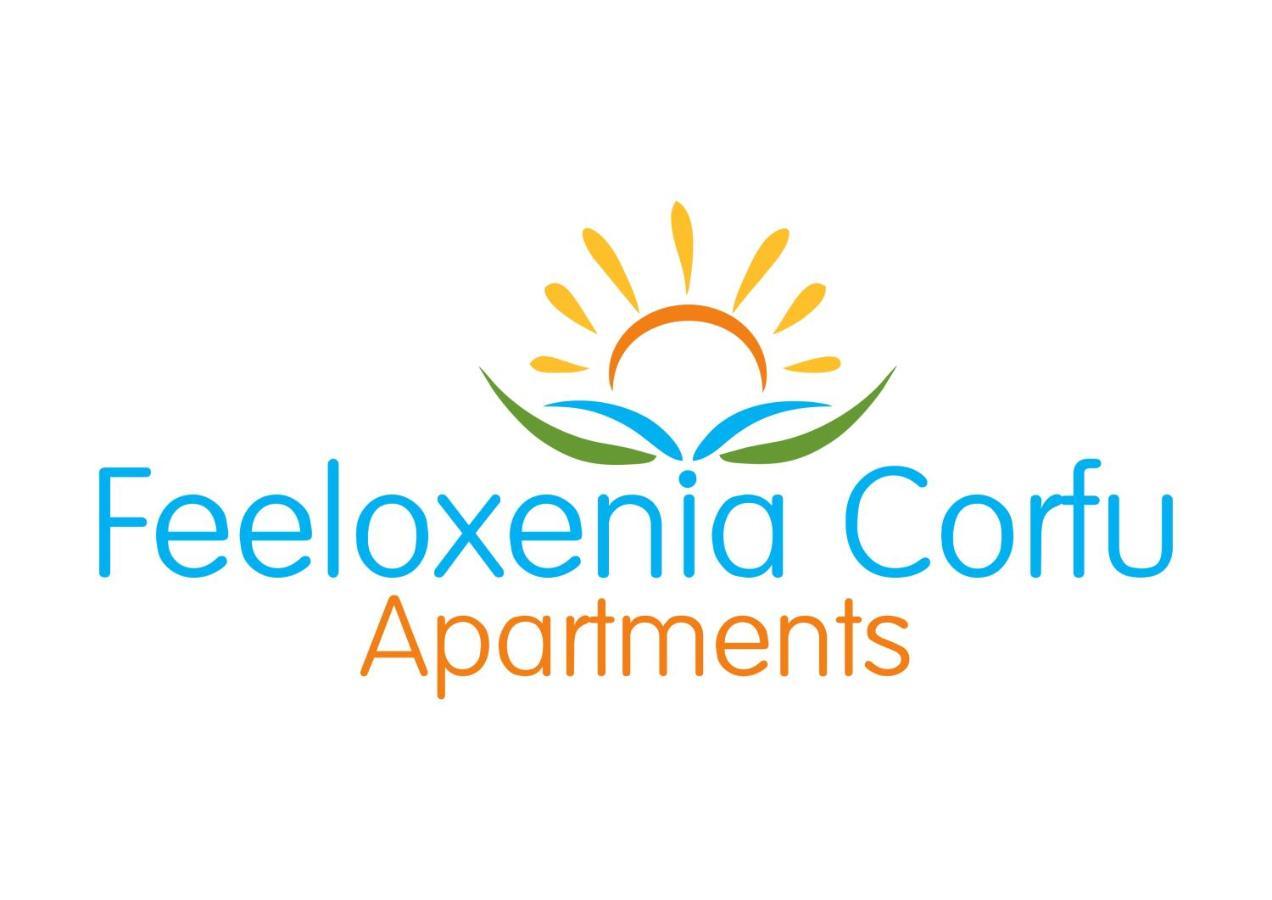 Feeloxenia Corfu Apartments Akharávi Eksteriør bilde
